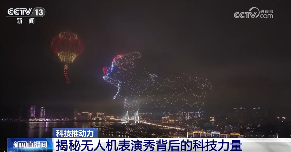 无人机表演秀背后科技力量展现“硬实力” 企业技术迭代升级接连“上新”(图5)