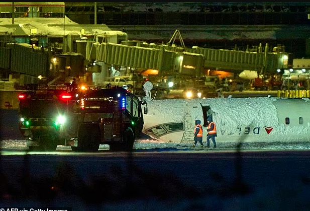 80人全部生还！达美航空坠毁新视频曝光(图9)