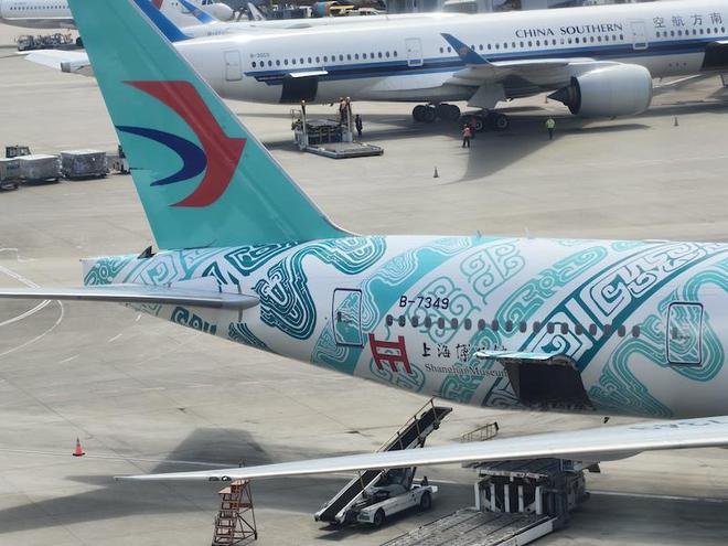 “上博号”彩绘大飞机今日启航：万米高空传播中国古代文化(图3)