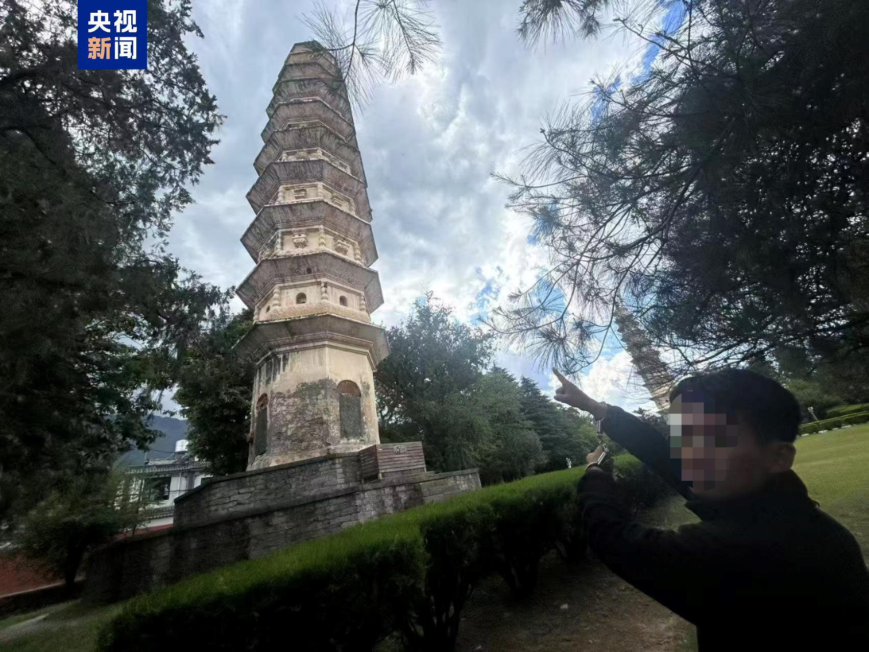 无人机“黑飞”穿越大理古塔坠落涉事“飞手”被行拘(图2)