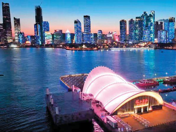 奥帆中心海上剧场构筑文旅演艺新生态