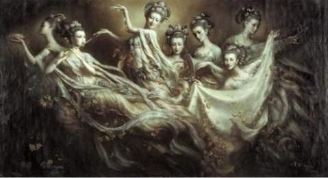 熊猫体育资讯：「干货详解」敦煌飞天壁画的神话起源和演变史(图2)